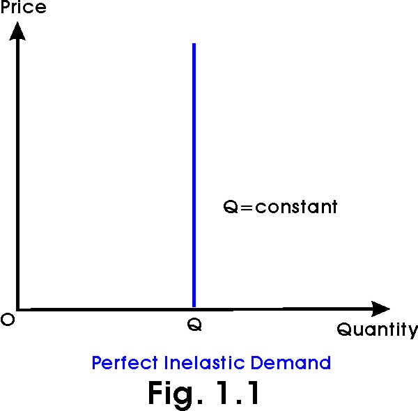 perfect inelastic demand